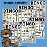 Groundhog Day Bingo Cards for Early Readers - Groundhog Day Bingo FREEBIE