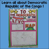 Democratic Republic of the Congo Lapbook for Early Learners - A Country Study