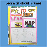 Brunei Lapbook for Early Learners - A Country Study