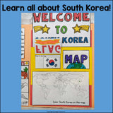 South Korea Lapbook for Early Learners - A Country Study