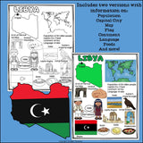 Libya Fact Sheet for Early Readers