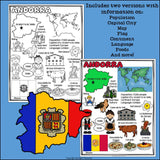 Andorra Fact Sheet for Early Readers