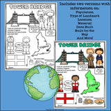 Tower Bridge Fact Sheet for Early Readers - World Landmarks