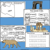 Libya Mini Book for Early Readers - A Country Study