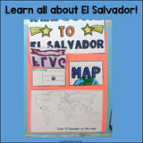 El Salvador Lapbook for Early Learners - A Country Study