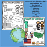 Statue of Liberty Fact Sheet for Early Readers - World Landmarks