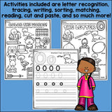 Alphabet Letter of the Week Worksheets for Early Readers - Letter O