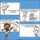 Misty Copeland Mini Book for Early Readers: Black History Month