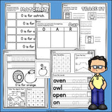 Alphabet Letter of the Week Worksheets for Early Readers - Letter O