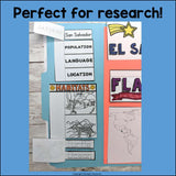 El Salvador Lapbook for Early Learners - A Country Study
