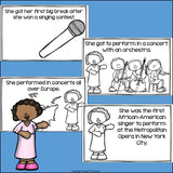 Marian Anderson Mini Book for Early Readers: Black History Month