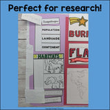 Burkina Faso Lapbook for Early Learners - A Country Study
