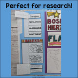 Bosnia and Herzegovina Lapbook for Early Learners - A Country Study