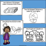 Daisy Bates Mini Book for Early Readers: Black History Month