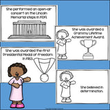 Marian Anderson Mini Book for Early Readers: Black History Month