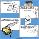 South Korea Mini Book for Early Readers - A Country Study