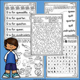 Alphabet Letter of the Week Worksheets for Early Readers - Letter Q