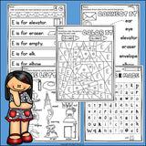 Alphabet Letter of the Week Worksheets for Early Readers - Letter E
