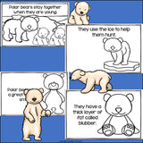 Polar Bears Mini Book for Early Readers