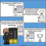 Alexander Miles Mini Book for Early Readers: Black History Month