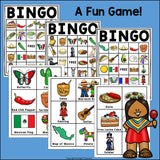 Cinco de Mayo Bingo Cards for Early Readers - Cinco de Mayo Bingo FREEBIE