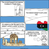 Libya Mini Book for Early Readers - A Country Study