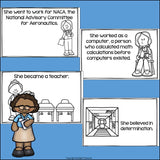 Katherine Johnson Mini Book for Early Readers: Black History Month
