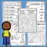Alphabet Letter of the Week Worksheets for Early Readers - Letter O