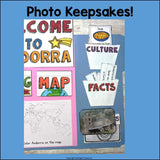Andorra Lapbook for Early Learners - A Country Study