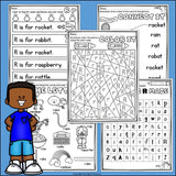 Alphabet Letter of the Week Worksheets for Early Readers - Letter R