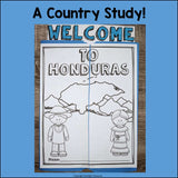 Honduras Lapbook for Early Learners - A Country Study