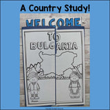 Bulgaria Lapbook for Early Learners - A Country Study