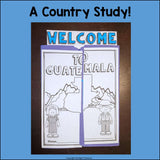 Guatemala Lapbook for Early Learners - A Country Study