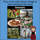Denmark Mini Book for Early Readers - A Country Study
