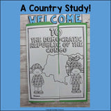 Democratic Republic of the Congo Lapbook for Early Learners - A Country Study