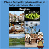 Belgium Mini Book for Early Readers - A Country Study