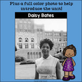 Daisy Bates Mini Book for Early Readers: Black History Month