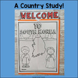 South Korea Lapbook for Early Learners - A Country Study