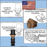 Abraham Lincoln Mini Book for Early Readers