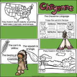 Cheyenne Tribe Mini Book for Early Readers