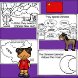 Chinese Calendar Mini Book for Early Readers: Chinese New Year