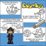 Christopher Columbus Mini Book for Early Readers: Early Explorers