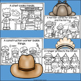 Community Helpers Mini Book for Early Readers