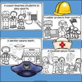 Community Helpers Mini Book for Early Readers