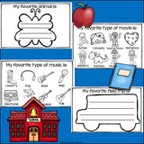 End of Year Mini Book - End of Year Memory Book