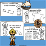 Francisco Coronado Mini Book for Early Readers: Early Explorers