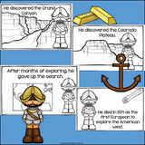 Francisco Coronado Mini Book for Early Readers: Early Explorers