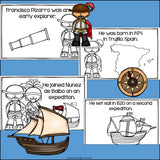 Francisco Pizarro Mini Book for Early Readers: Early Explorers