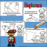 Francisco Pizarro Mini Book for Early Readers: Early Explorers