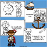 Francisco Pizarro Mini Book for Early Readers: Early Explorers